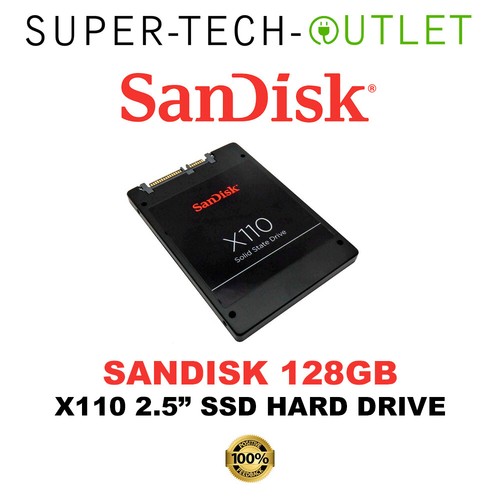 Sandisk x110 128gb - 128gb, ssd