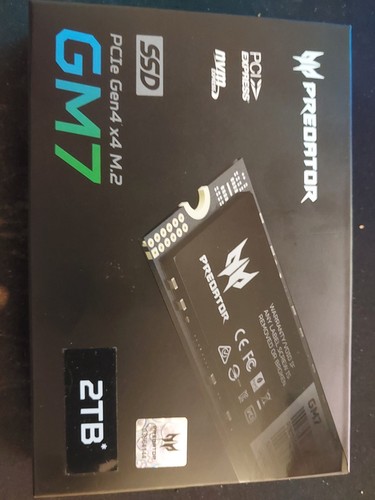 Acer predator gm7 - gm7, 2tb